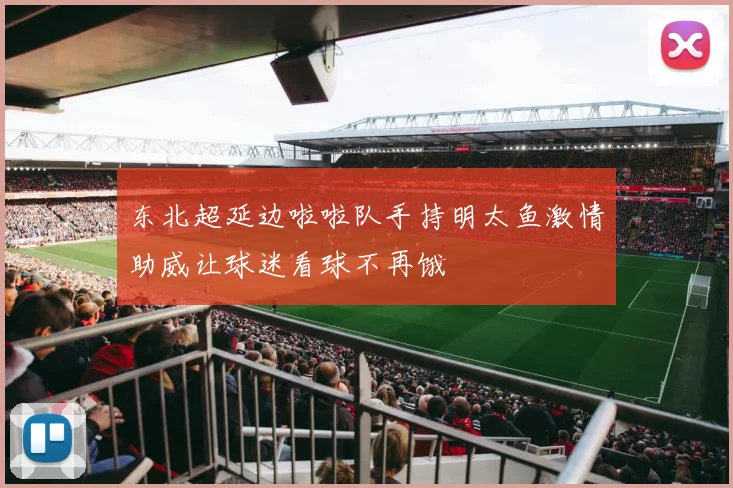 东北超延边啦啦队手持明太鱼激情助威让球迷看球不再饿